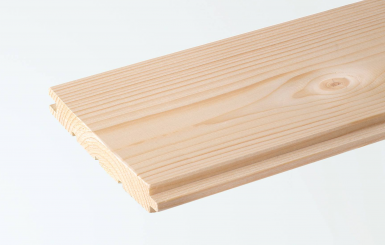 Фасадна ламперия - скандинавски смърч - с фаска 